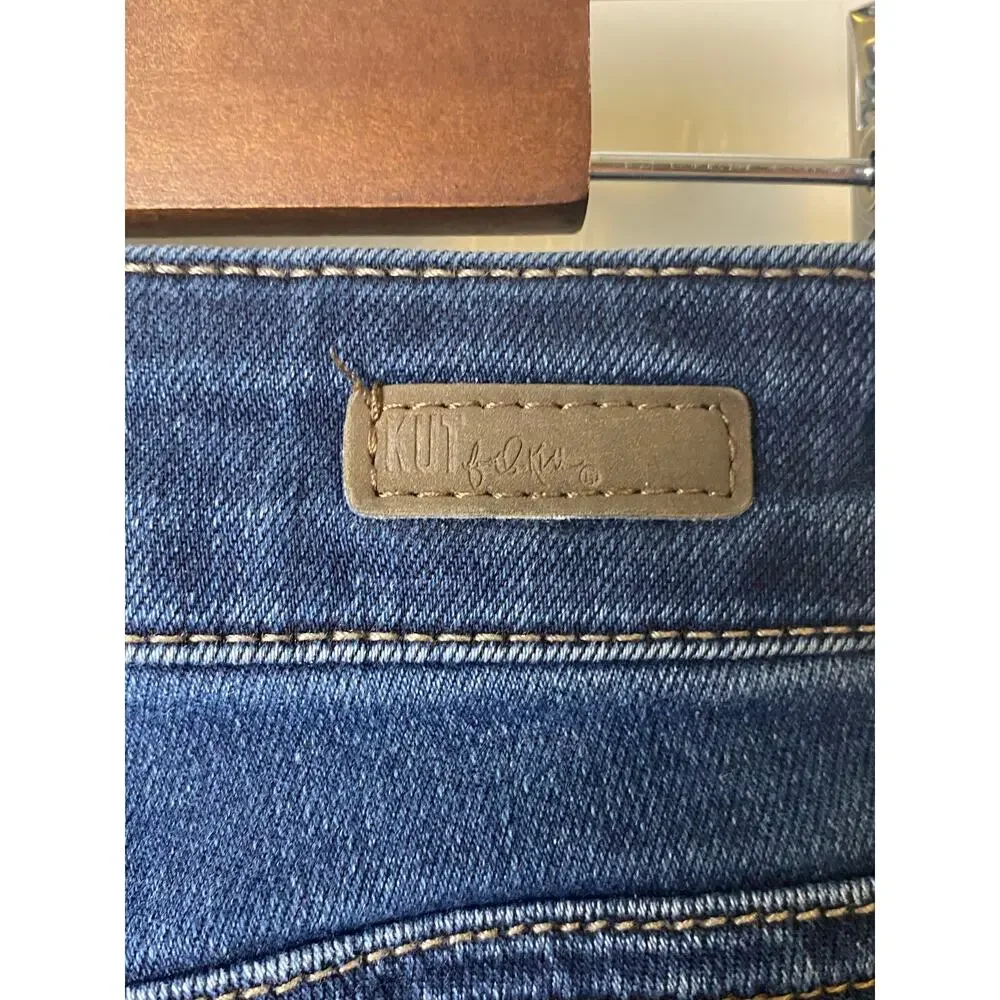 Kut from the Kloth Women's Dark Wash Skinny Jeans Size 0